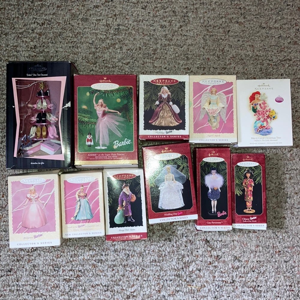 Hallmark Keepsake Ornaments (Mostly Barbie)